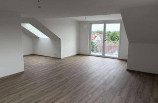 Wohnung mieten in Augsburger Straße 16, 86637 Wertingen, Moderne Dachgeschosswohnung mit viel Licht und zwei Balkonen