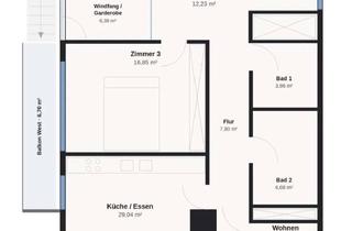 Wohnung mieten in Alleestr. 25, 83564 Soyen, Zuhause mit See - und Alpenblick, mit vier Zimmern und gehobener Ausstattung in Soyen