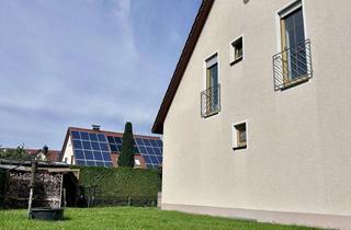 Wohnung mieten in 86690 Mertingen, Schöne 4-Zimmer-Obergeschosswohnung mit Garage, Gartenanteil und zusätzlichem Stauraum in Mertingen