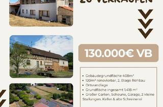 Bauernhaus kaufen in 36325 Feldatal, Feldatal - Bauernhaus in Ortsrandlage