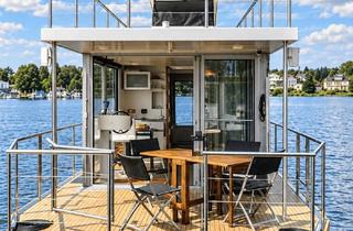 Wohnung kaufen in 15713 Königs Wusterhausen, 11 Meter Freiheit – HAUSBOOT mit Dachterrasse + LiegeplatzOption in Berlin + Prov.FREI