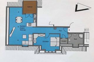 Wohnung kaufen in 76593 Gernsbach, gepflegte 2 Zimmer-Wohnung mit Balkon direkt an der Murg