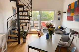 Wohnung mieten in 89079 Wiblingen, Hochwertige Maisonette-Wohnung mit Galerie und Süd-West-Loggia in Wiblingen