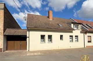 Einfamilienhaus kaufen in 06796 Brehna, Ihr Zuhause in Brehna – Gemütliches Einfamilienhaus mit Garten, 2 Garagen und Heizung von 2013!