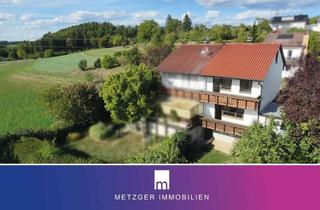Doppelhaushälfte kaufen in 72663 Großbettlingen, Modernisieren und selbst gestalten: Doppelhaushälfte mit Garten und Blick über die Felder