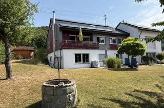 Haus kaufen in 74544 Michelbach an der Bilz, WOHNEN, WIE IM EIGENEN HAUS:7½-Zimmer-Eigentumswohnung mit zwei Bädern, Balkon, Garten und Garage