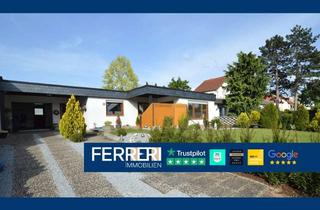 Haus mieten in 65474 Bischofsheim, ++ Ihr Zuhause zum Wohlfühlen!: Bungalow mit 117m² Wohnfläche + Terrasse + Garten und Hobbyraum ++
