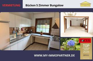 Haus mieten in 27333 Bücken, Bücken *** Geräumiger Bungalow mit Garten und großem Carport zu vermieten