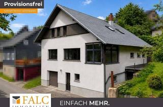 Haus kaufen in 98744 Cursdorf, SCHNÄPPCHEN! Vollunterkellertes Zweifamilienhaus in Cursdorf - FALC Immobilien