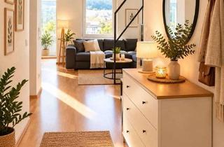Wohnung kaufen in 71576 Burgstetten, Helle Maisonette mit Balkon und schönem Ausblick zum Wohlfühlen