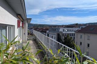 Penthouse mieten in 70176 West, Wohnen mit Blick über Stuttgart West, möbliertes Penthouse mit 2 Terrassen (von privat)