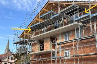 Wohnung kaufen in 83355 Grabenstätt, Neue 95 m² große 3-Zi.-DG-ETW mit Gäste-WC, Waschkammer und geräumigem Westbalkon mit Fernblick