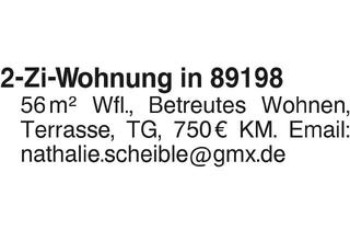 Wohnung mieten in 89198 Westerstetten, 2-Zi-Wohnung in 89198