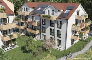 Wohnung kaufen in 83607 Holzkirchen, Kompakte 3-Zimmer-Ergeschoßwohnung mit Süd-West Garten