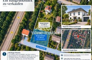 Garagen kaufen in Bayernstr. 20, 86836 Untermeitingen, **Ihr Traum vom Eigenheim beginnt hier – ca. 500 m² Baugrundstück in Untermeitingen!**