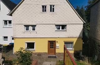 Haus kaufen in 35753 Greifenstein, Greifenstein - Haushälfte im Zweifamilienhaus direkt am Fluss - provisionsfrei
