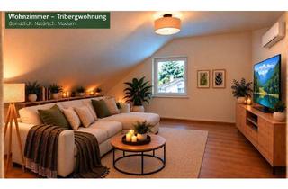 Wohnung kaufen in 78098 Triberg, Triberg im Schwarzwald - Hochwertig modernisierte 2-Zimmer-Dachgeschosswohnung in Triberg