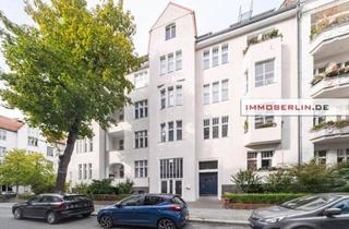Wohnung kaufen in 12159 Berlin, IMMOBERLIN.DE - Fabelhafte Stuck-Altbauwohnung mit Sonnenloggia in sehr angenehmer Lage