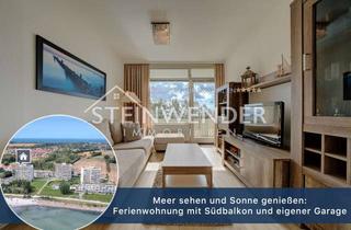 Wohnung kaufen in 23775 Großenbrode, Meer sehen und Sonne genießen: Ferienwohnung mit Südbalkon und eigener Garage