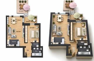 Wohnung mieten in Berta-Von-Suttner-Allee 20, 77933 Lahr, Neu Renovierte 2-Zimmer-Wohnung mit Balkon, eigener Garten sowie einen Carport.