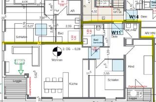 Wohnung mieten in 52428 Jülich, *TOP* ca. 94m², Erstbezug, 3-Zimmer-Wohnung mit Balkon in Jülich