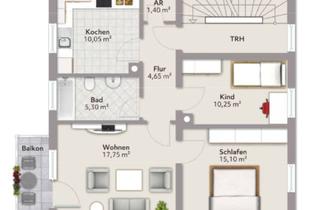 Wohnung mieten in 96120 Bischberg, Attraktive 3-Zimmer-Wohnung mit Balkon in Bischberg