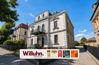 Villa kaufen in 04668 Grimma, Repräsentative Stadtvilla mit großem Grundstück & Garagen - Ausbaupotenzial im Dach und Nebengebäude