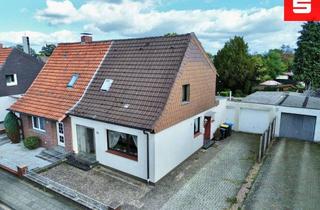 Doppelhaushälfte kaufen in 48527 Nordhorn, Renovierungsbedürftige Doppelhaushälfte mit Potenzial in Nordhorn - Blumensiedlung