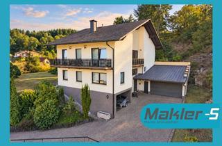 Haus kaufen in Kurzenbach 30, 55743 Idar-Oberstein, Naturnah wohnen in Idar-Oberstein - TOP gepflegtes EFH mit ELW, Doppelgarage & zus. Baup...