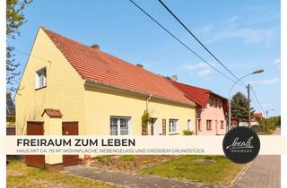 Bauernhaus kaufen in 04936 Hohenbucko, Ankommen und aufatmen – liebevoll aufgearbeitetes Bauernhaus auf rund 3.300 m² - Ferien im Grünen