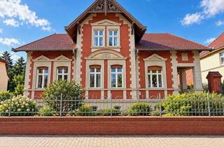 Villa kaufen in 19322 Wittenberge, Historische Stadtvilla mit stilvollem Wohnambiente und moderner Energietechnik