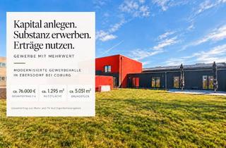 Gewerbeimmobilie kaufen in 96237 Ebersdorf, Langfristig vermietet. Eine Investition mit Perspektive.