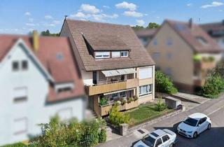 Anlageobjekt in 70378 Hofen, Stuttgart-Hofen: Gepflegtes 5-Familienhaus mit Stellplätzen