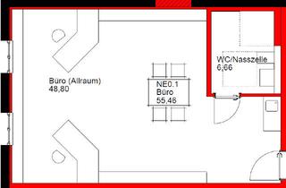 Büro zu mieten in Hechenrainer Straße 12, 82449 Uffing, Barrierefreier Neubau: Flexible Praxis- & Bürofläche im Erdgeschoss
