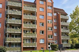Wohnung kaufen in 21614 Buxtehude, Bezugsfreie 2-Zimmer-Wohnung mit Balkon, Aufzug und Blick ins Grüne