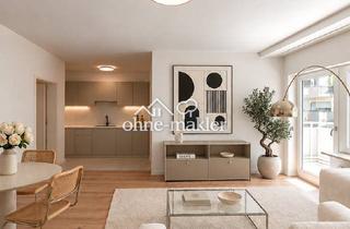 Wohnung kaufen in 65203 Wiesbaden, Provisionsfrei & Erstbezug: Frisch sanierte 3-Zimmer-Wohnung mit Südbalkon nahe Schlosspark