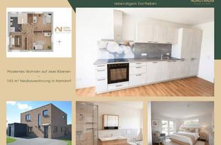 Wohnung mieten in 24805 Hamdorf, Modernes Wohnen auf zwei Ebenen – 103 m² Neubauwohnung in Hamdorf