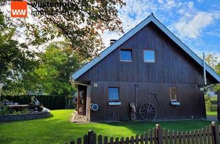 Haus kaufen in 21380 Artlenburg, Ökologisches Wohnen! Traumhaftes Holzhaus in ruhiger Sackgassenendlage, nah an der Elbe gelegen