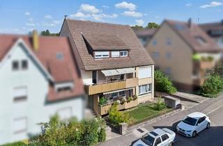 Anlageobjekt in 70378 Stuttgart, Stuttgart-Hofen: Gepflegtes 5-Familienhaus mit Stellplätzen