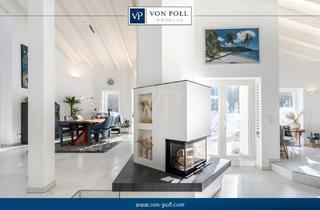 Villa kaufen in 61389 Schmitten, Wohntraum in Waldrandlage: Architektenvilla mit Kamin und exklusivem Gartenbereich mit Pool