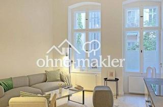 Wohnung kaufen in 10119 Berlin, Am Zionskirchplatz zuhause – kernsanierter Altbau mit großzügigem Wohnraum & separatem Schlafzimmer
