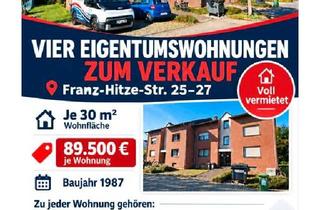 Wohnung kaufen in 33102 Paderborn, Paderborn - 4 Eigentumswohnung zu je Verkaufen
