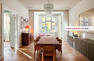 Wohnung kaufen in 10407 Berlin, IMMOBERLIN.DE - Toplage Bötzowkiez! Sehr stilvolle Stuck-Altbauwohnung mit Balkons & Lift