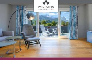 Wohnung kaufen in 82467 Garmisch-Partenkirchen, Luxuriöse 3 Zi.-Wohnung mit fantastischer Panoramaterrasse, Aufzug und TG-Stellplatz in ruhiger Lage