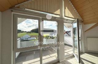 Wohnung kaufen in 72820 Sonnenbühl, Helle Maisonettewohnung mit Weitblick