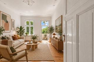 Wohnung kaufen in Rupprechtstraße, 10317 Lichtenberg, *PROVISIONSFREI* Sanierte 2-Zimmer-Altbauwohnung mit Südbalkon zur sofortigen Nutzung im Nöldnerkiez