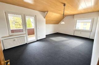 Wohnung mieten in 63179 Obertshausen, Großzügige 3-Zimmer-Dachgeschosswohnung mit Loggia, 2 Bädern und Garage