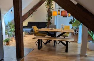 Wohnung mieten in Saarlandstraße 14, 76187 Knielingen, Wunderschöner Altbau mit Dachterrasse