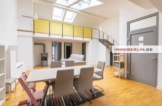 Wohnung kaufen in 10785 Berlin, IMMOBERLIN.DE - Top-Ambiente in ruhiger Citylage! Imposante Atelier-/Galeriewohnung mit Terrassen