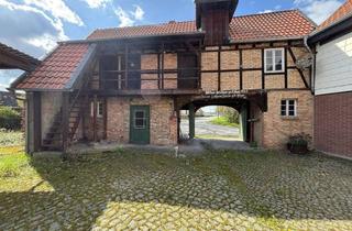 Bauernhaus kaufen in 38835 Lüttgenrode, Historisches Bauernhaus mit Scheune, Stallungen und großem Grundstück in Osterwieck OT Rimbeck